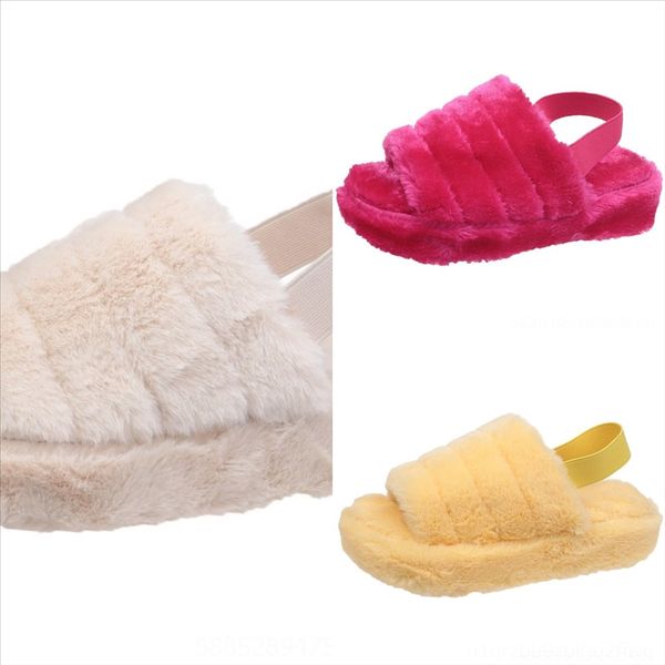 

wx4p fall and new winter christmas snowflake plush thermal pack and cotton slippers indoor home plush bow cotton pad open toe shoes, Black