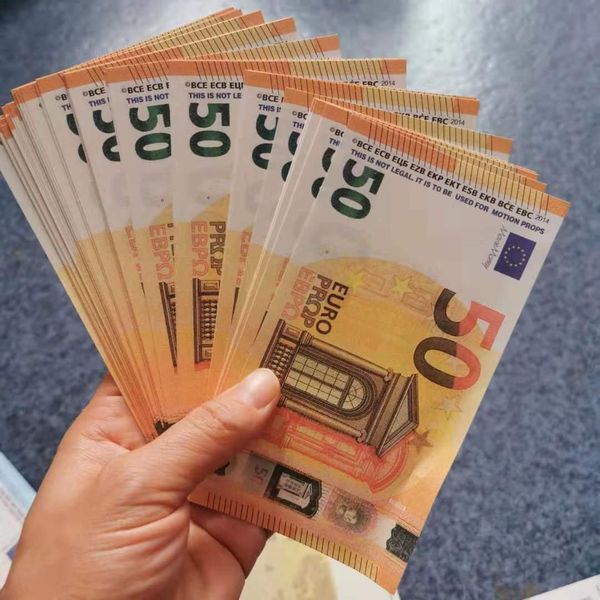 

nightclub bar pretend 50 euros bills fake movie money play faux billet 100pcs/ pack