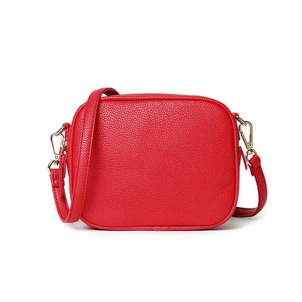 

сумки ультрамодных для женщин новых взрывозащищенных моделей solid color pu посланник сумки женской crossbody дама плечо small square