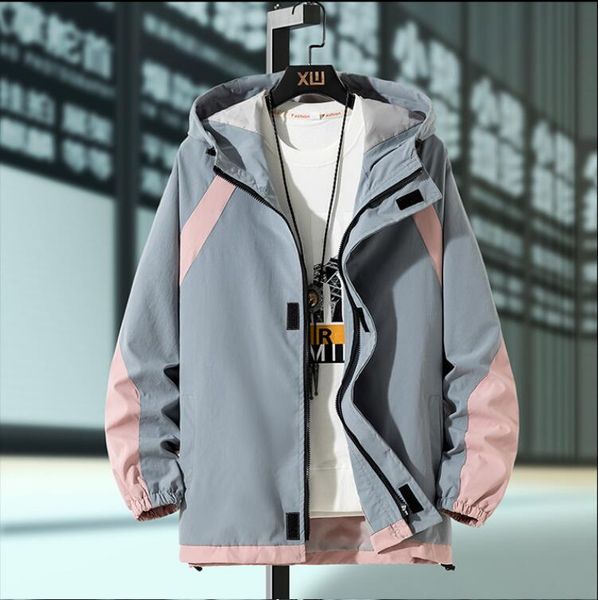 

2021 new men male men's winter down cotton jacket slim coat sjl1, Black