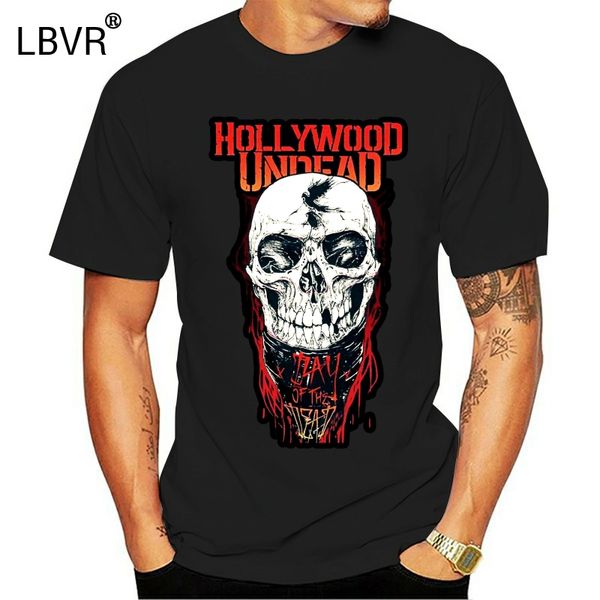 

hollywood undead day of the dead men tour tee t-shirt s - xxl black new sport hooded sweatshirt hoodie