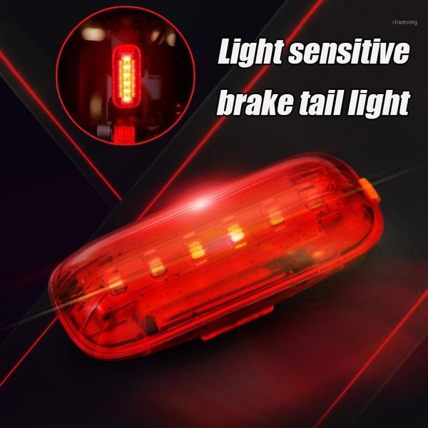 

bike lights taillight smart auto brake sensing light ipx6 waterproof safety warning led charging cycling accessories1