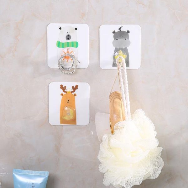 

animal hook traceless sticky coat hook hanger