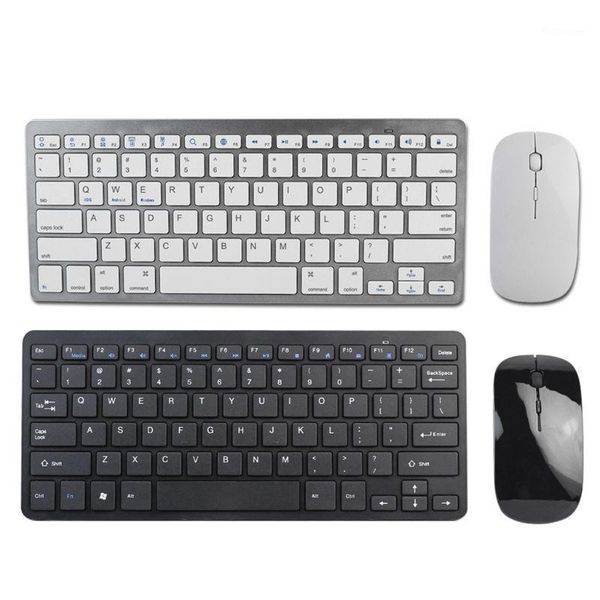 

2.4g mini portable wireless keyboard and mouse mice set waterproof for pc computer accessories kit1