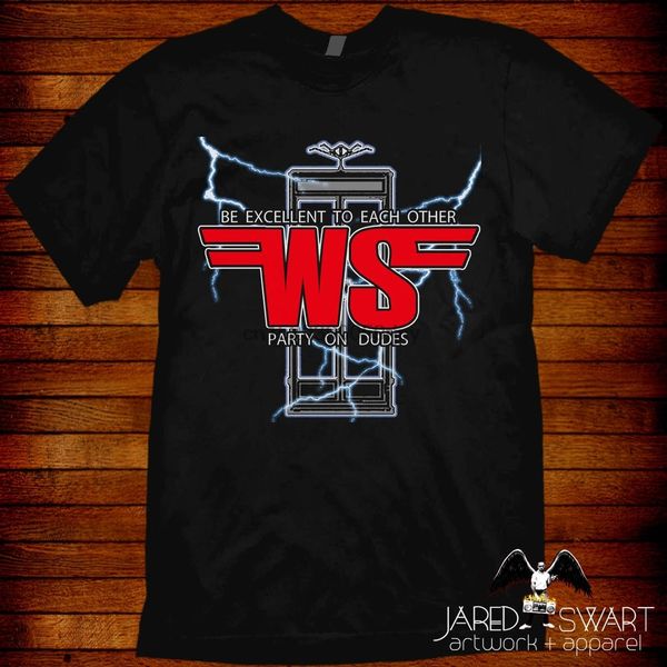 

bill & ted wyld stallyns be excellent party on t shirt sport hooded sweatshirt hoodie