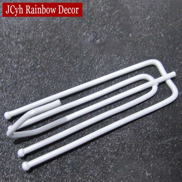

jcyh rainbow decor 15pcs/pair window curtain 4-prong hooks for of curtains
