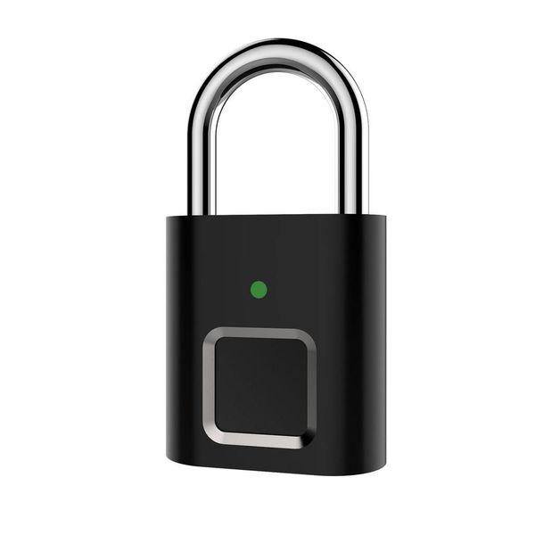

smart door lock usb rechargeable padlock door electronic lock intelligent home keyless lock