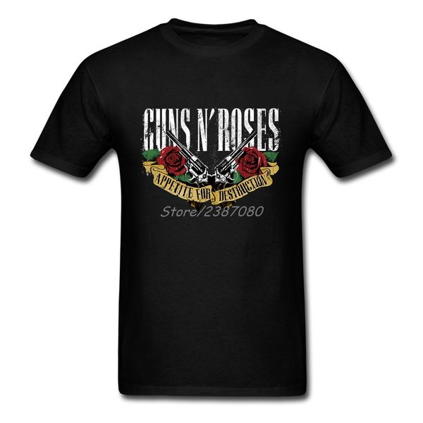 

sport guns n roses t shirt short sleeve custom t-shirt men streetwear plus size cotton crewneck clothes for men
