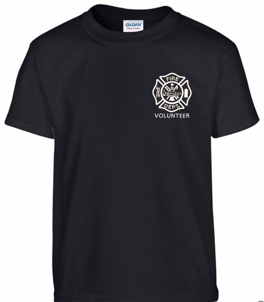 

new fashion men's t-shirts short sleeve letters print men fashion volunteer fire departmen o-neck tee shirt sport hooded sweatshirt hoo