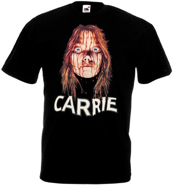 

carrie v.3 black horror movie poster all sizes s 3xl mens cool o neck tee loose clothes sport hooded sweatshirt hoodie men t shirt