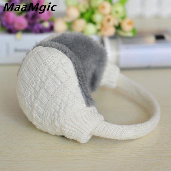 

ear muffs plush female winter earmuff warm headphones women men earmuffs earphone warmers protector girl fur, Blue;gray