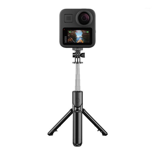 

tripods -s03 bluetooth selfie stick aluminum tripod wireless remote control gimbal bracket1