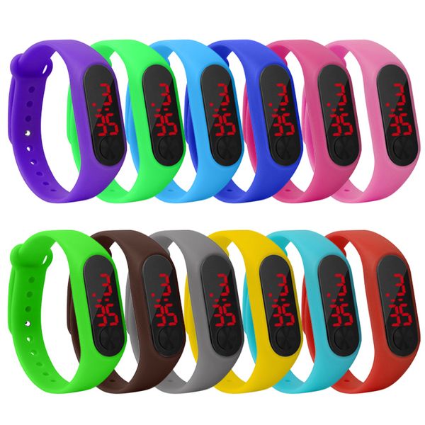 

smart band gift electronic bracelet waterproof sports kid children's wristband student couple smartband watch bands