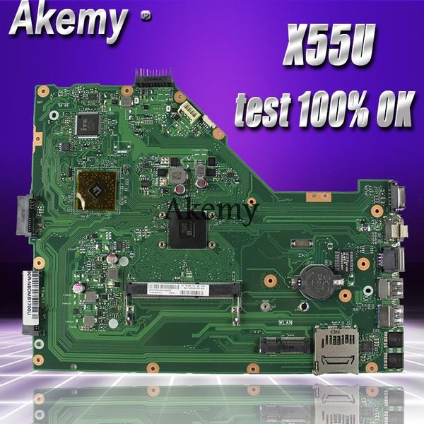 

akemy x55u lapmotherboard for asus x55u x55 test original mainboard