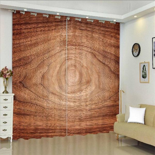 

curtain & drapes 3d window curtains wood grain print for living room bedding home decor tapestry wall carpet cotinas