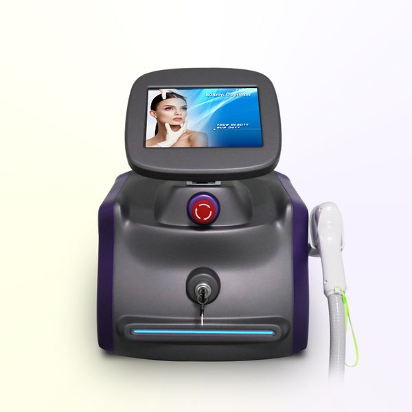 

hotest профессиональный 755nm 808nm 1064 3 длина волны 808nm диод безболезненное удаление волос машина для продажи, Black