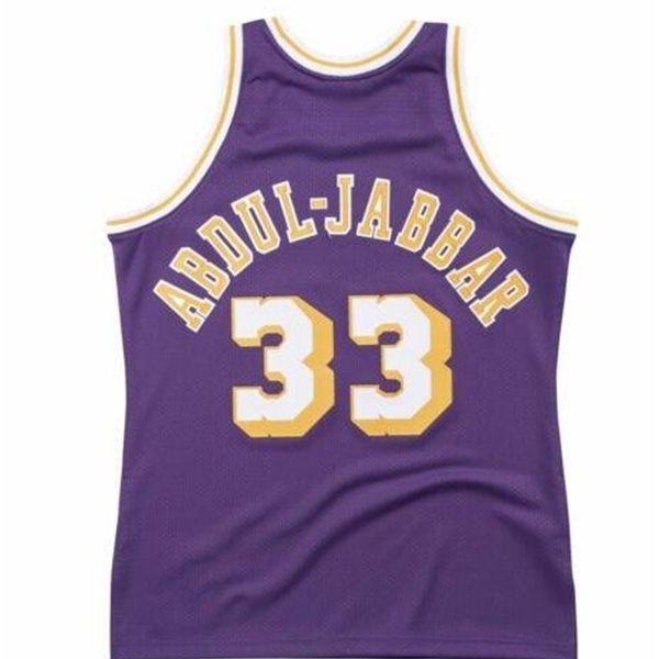 

custom 604 youth women vintage 1987-88 kareem abdul-jabbar college basketball jersey size s-4xl or custom any name or number jersey, Black