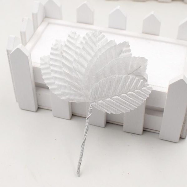 

30pcs/lot silk tree leaf artificial flowers for wedding party home decoration diy craft gift wreath scrapbook flower acc jllsgp