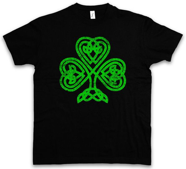 

shamrock irish knot i sweatshirt t-shirt cloverleaf ireland runes rune sport hooded sweatshirt hoodie