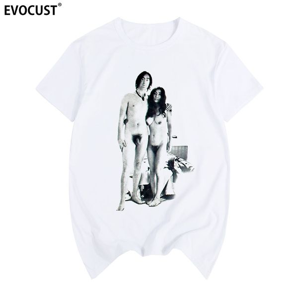 

john lennon two virgins t-shirt cotton men t shirt new women summer tee sport hooded sweatshirt hoodie