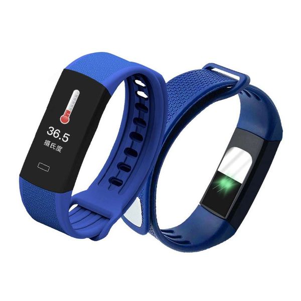 

intelligent sports wristband b6w, body waterproof, blood prsure and temperature
