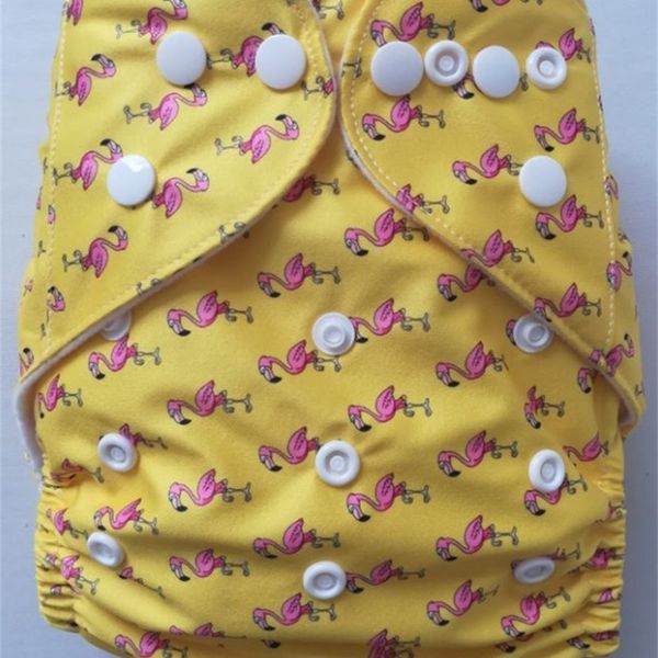 

baby  nappy+ pocket reusable cloth diapers with bamboo insert 80 sets or pcs 201117