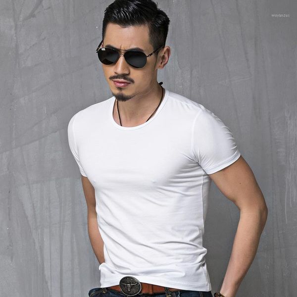 

men's wear 2019 summer wear new style men's short-sleeved t-shirt trend t-shirts advertising shirt work clothes set1, White;black