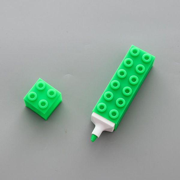 

забавный блок моделирования highlighter pen фломастеров kawaii канцтовары материал escolar papelaria письменные школьные принадлежности пода