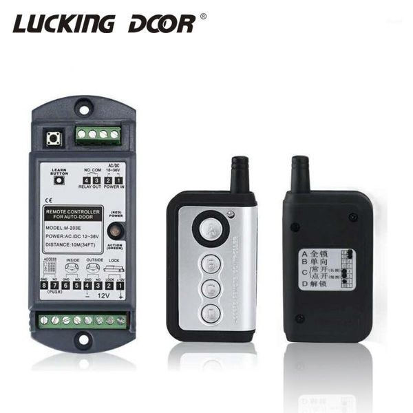 

electric automatic glass door remote controll 433 switch with wireless transmitter1