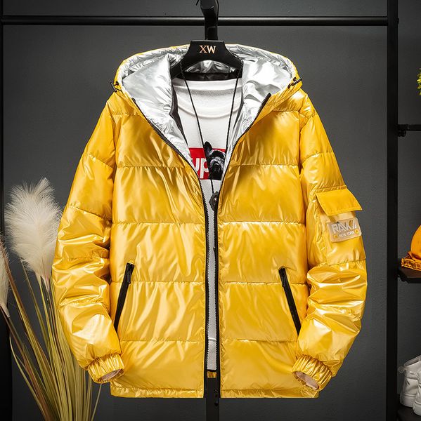 

обрезанные вниз parka puffle куртки пузыря пальто зима 2019 женщин новая мода короткие одежда черный красный hot pink yellowx1016, Black;brown