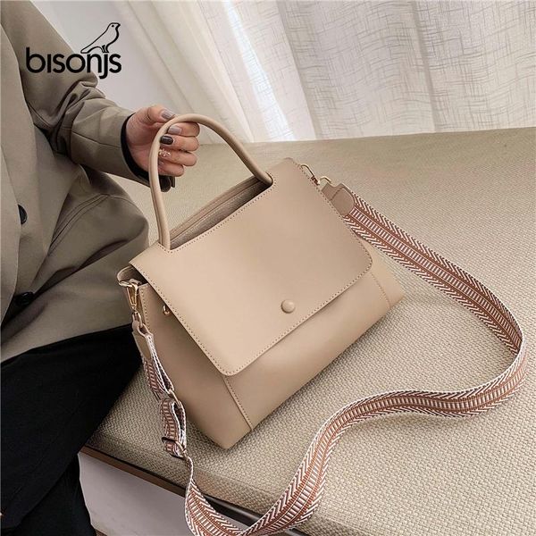 

bisonjs totes bags women large capacity handbags women pu shoulder messenger bag female retro daily totes lady elegant handbags