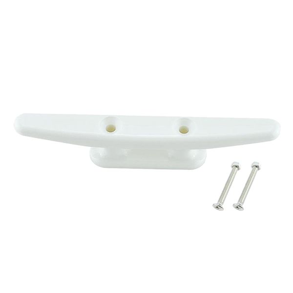 

abs пластик палубой cleat marine grade heavy duty open base flat top cleat silver