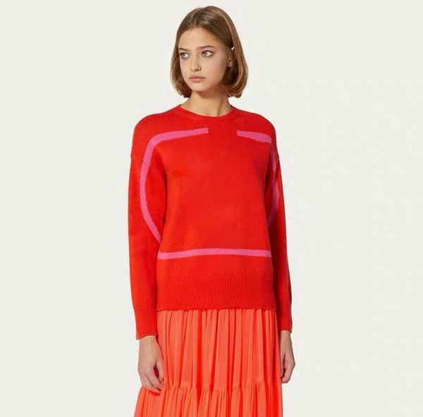 

new fashion women sweater clothes ladies wear letter printed sweaters fashion stylist style pullovers 4 colors, White;black