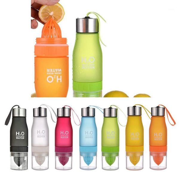 

portable juicer 650ml cup tour leak proof sport school h2o drink more water outdoor drinking bottle plastic water bottle1