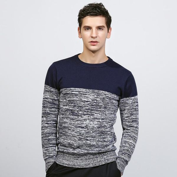 

smartsugar new 2017 autumn winter fashion brand casual clothing men's sweaters with slim fit men pullover knitted sweater1, White;black