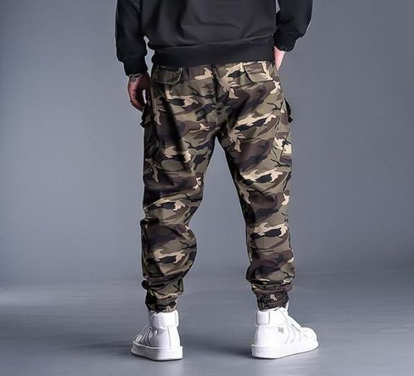 

oversize men's overalls new summer loose camouflage athletic tunic harem pants, Black