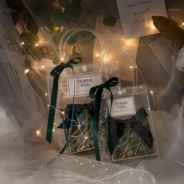 

gift wrap 2021 arrive wedding party multi purpose diy pvc bags with handles birthday package1