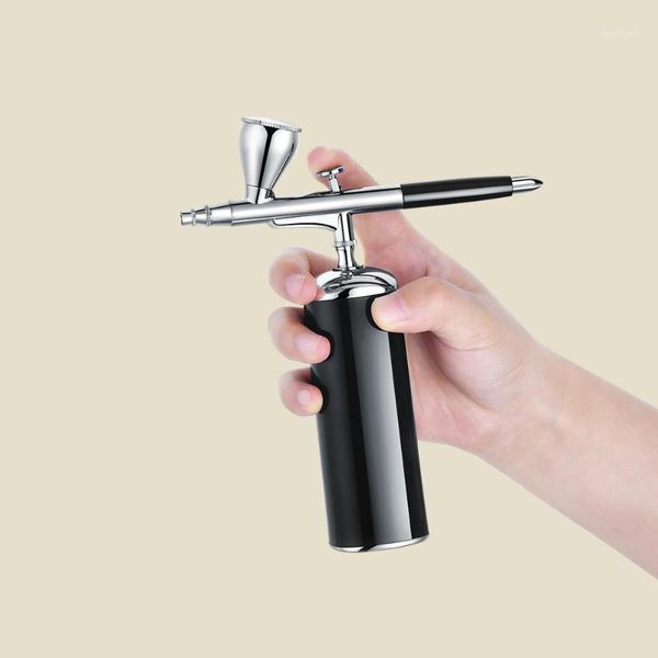 

handheld portable spray machine auto start sfunction dual action aerografo aerograph aerografia1