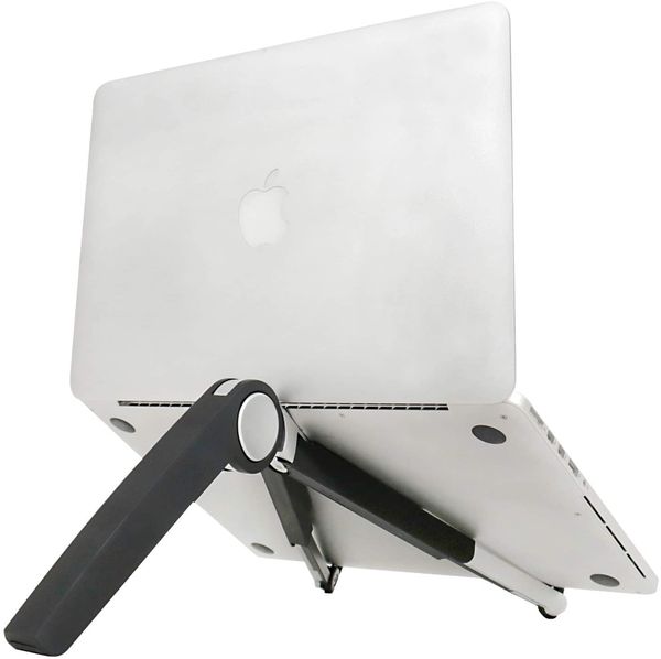Supporto per laptop regolabile Supporto per tablet portatile - Staffa pieghevole multifunzione, adatto a notebook da 10 