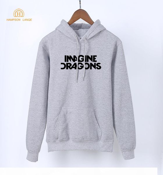 

2018 spring autumn women hoodies rock band imagine dragons kawaii sweatshirt women long sleeve pullovers hipster tracksuit s-xxl, Black