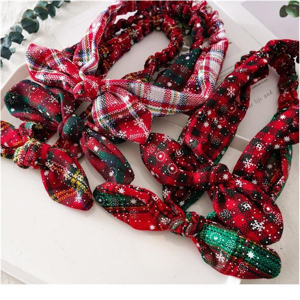 

q1pcs cute knotted headband fashion hair accessories for women cloth korean style christmas gift elastic with bu jllpsk