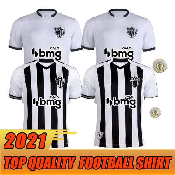 

size :s-2xl 2020 atletico mineiro soccer jersey home away atlético 20 21 marquinhos juani auto truck yimmi chará football shirt, Black;yellow