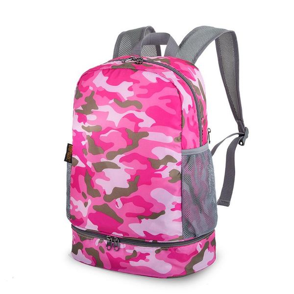 

women's sport bag waterproof weekender nylon handbags men's dry fitness shoulder travelling luggage for shoes gym backpack