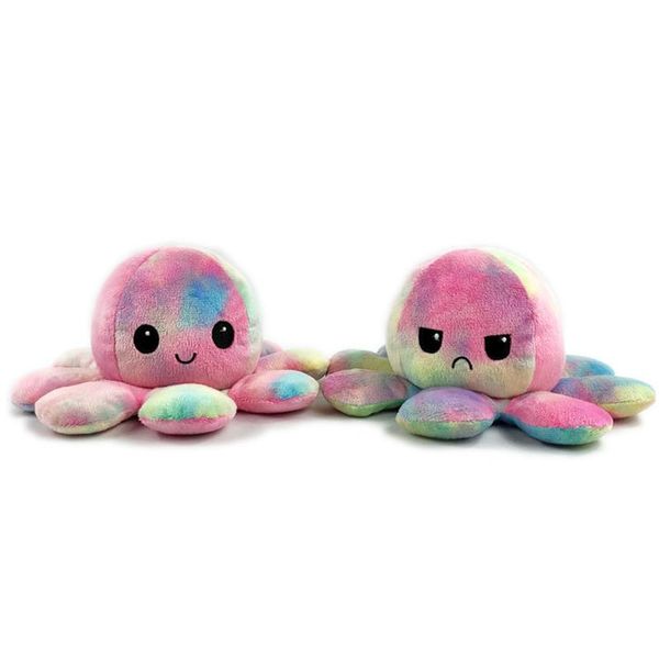 

1pc creative ocs plush doll shows different moods from different sides soft simulation reversiblsible plush toy for kid wmtcka