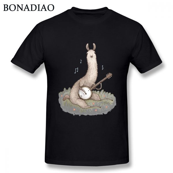 

banjo llama tee shirt for men graphic short sleeve alpaca anatomy funny animal lover pet cute t shirt sport hooded sweatshirt hoodie