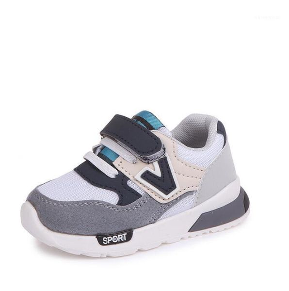 

sneakers shoes girls 2021 spring net breathable sport running baby boys soft outdoor travel size 21-301, Black;red