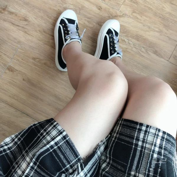 

limited edition lovers printed sneakers versatile high fashion versatile high and designer men women black combination platform casua sandal