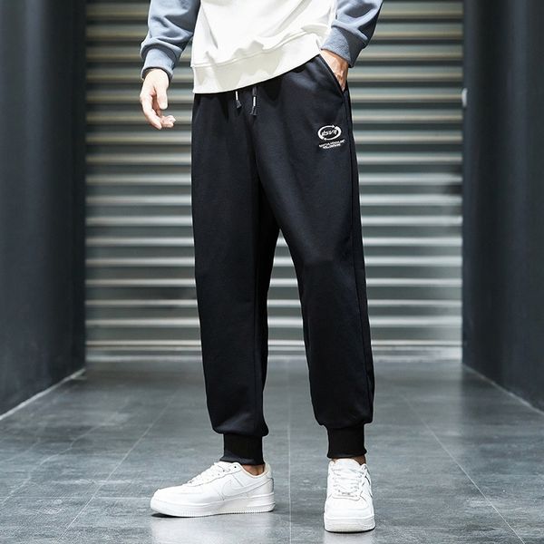 

p2ai6 модные и модные случайные и осенние спортивные потерять удобные спортивные ноги штаны черные эластичные мужские случайные штаны vvi3k, Blue