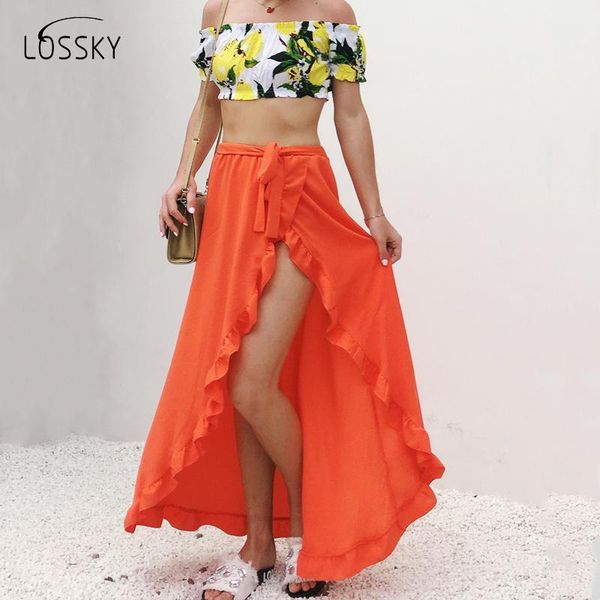 

2018 new lelace skirt high-rise resort beach1, Black