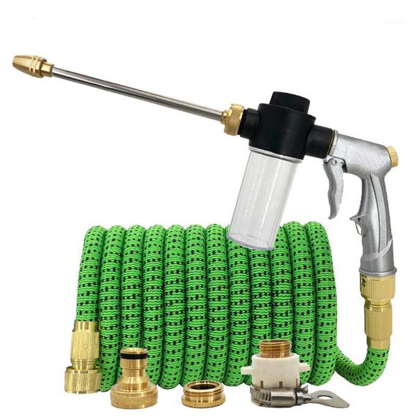 

lightweight garden hose wear-resistant antie garden watering hose high pressure cleaning cleaning water gun1